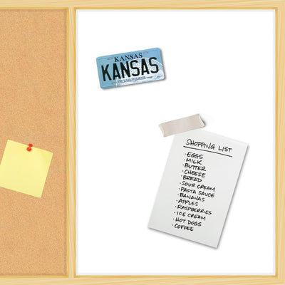 Imán matrícula Kansas 3.5x1.75pulg coleccionable