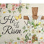 Tapete secado platos Pascua diseño floral microfibra absorbente