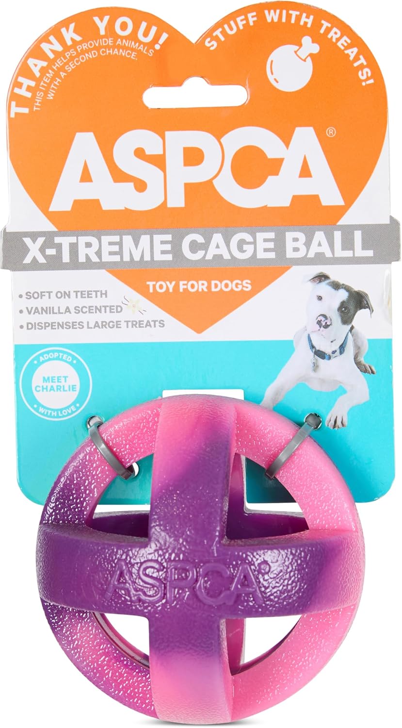 Pelota jaula resistente para perros goma perfumada TPR