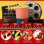 Kit 25 Pzas Decoración Fiesta Cine Letrero Alfombra Roja