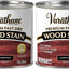 Tinte madera secado rápido 8oz cabernet pack 2