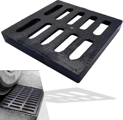 Rejilla drenaje hierro fundido 9x9pulg lavabo NDS
