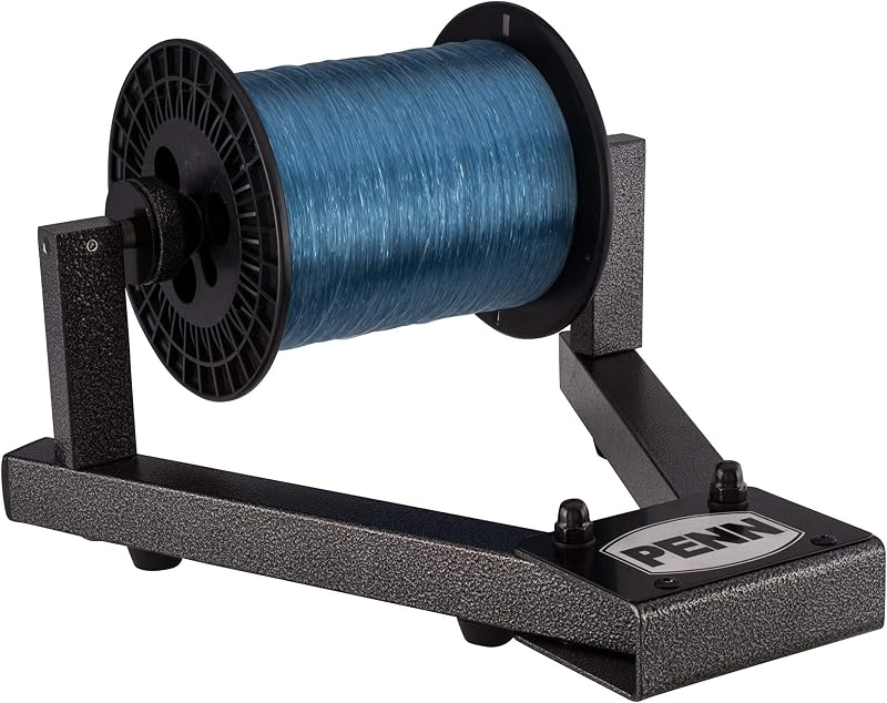 Bobinador línea pesca HD carrete negro