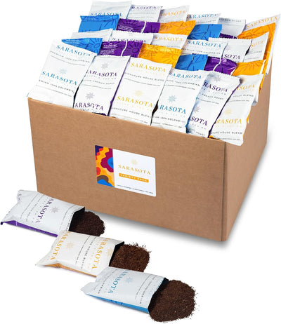 Pack café a granel 2oz 12 tazas variedad tostado