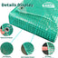 Lona transparente 12x12ft impermeable con bridas