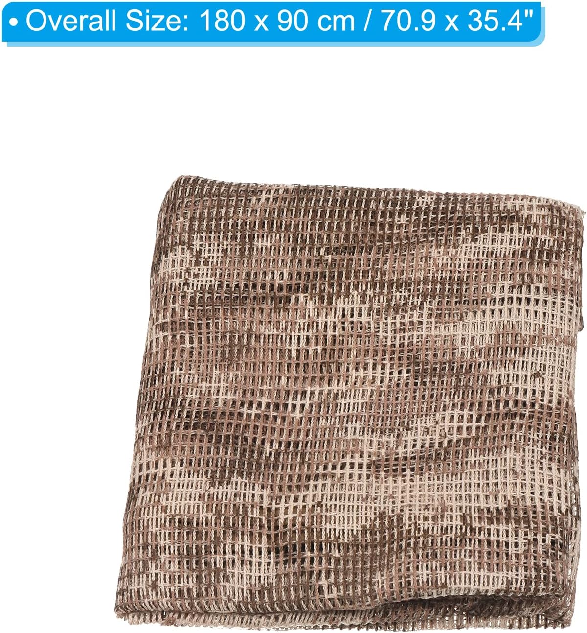 Bufanda camuflaje red malla cuello velo