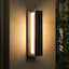 Luz porche frontal impermeable 20.5pulg LED 3000K aplique