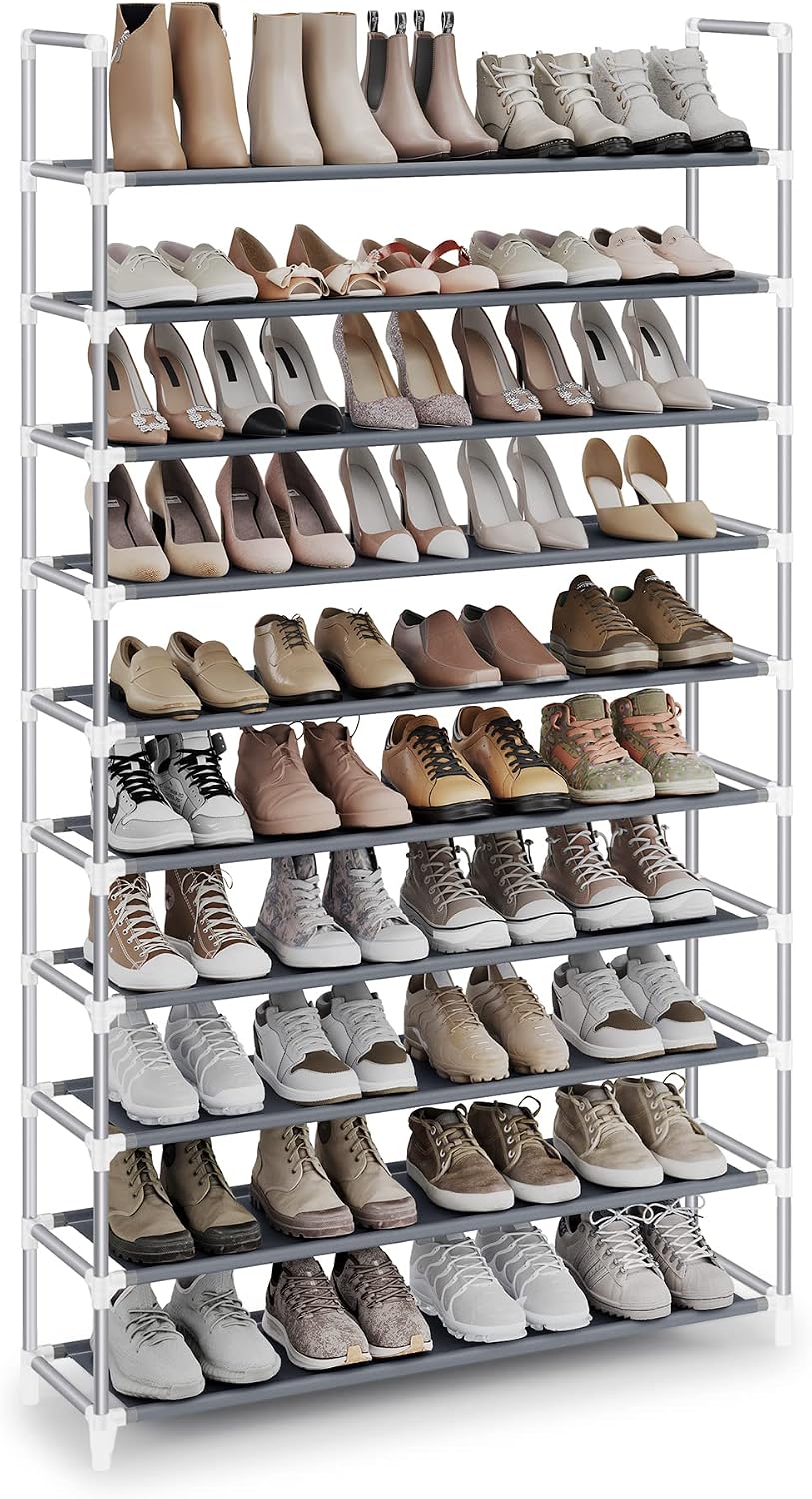 Organiz. zapatos 50 pares tela no tejida torre