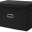 Cajas plegables lino con tapa asas dormitorio