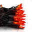 Guirnalda luces naranjas Halloween 100 mini impermeables