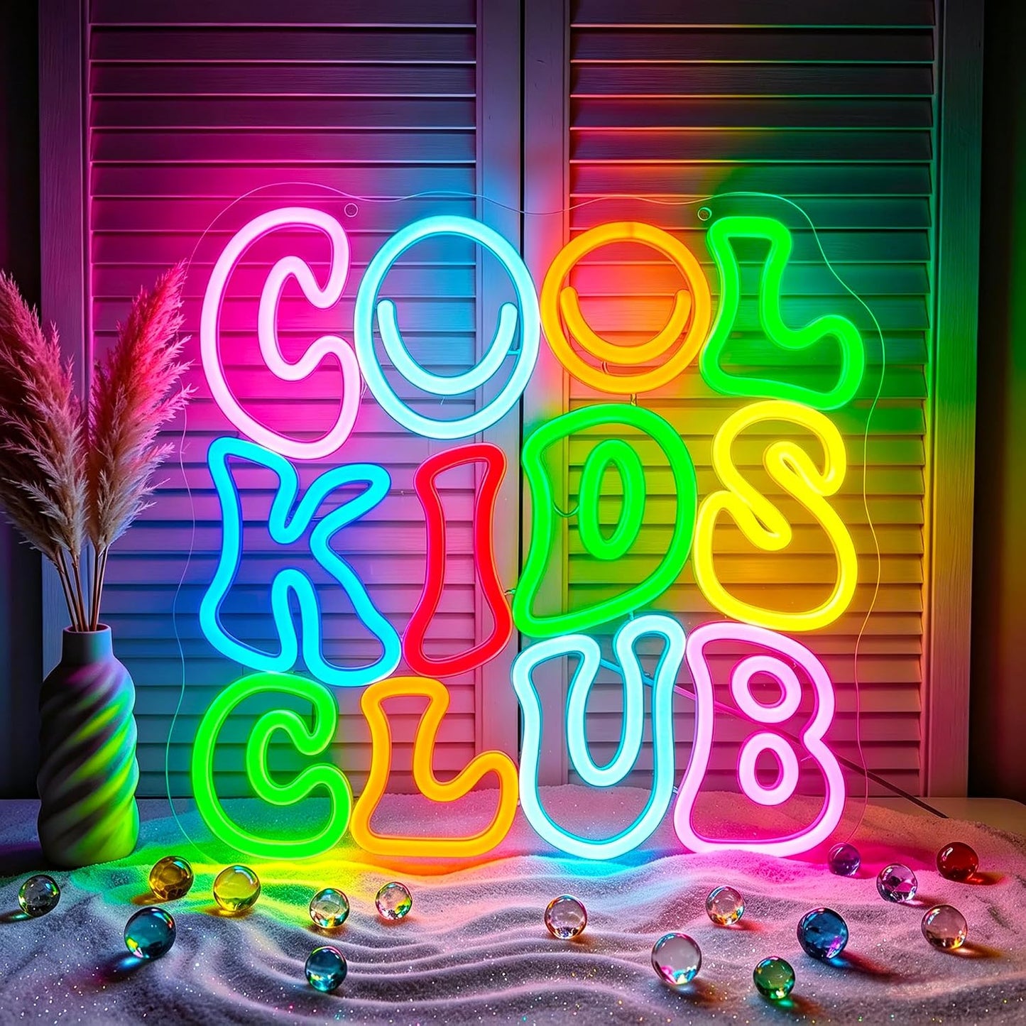 Señal neón LED USB para decorar habitación infantil