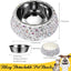 Tazones acero inox antiderrap para perros gatos 7oz