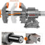 Tornillo banco 15,24cm mordaza 12,70cm base giratoria 360°