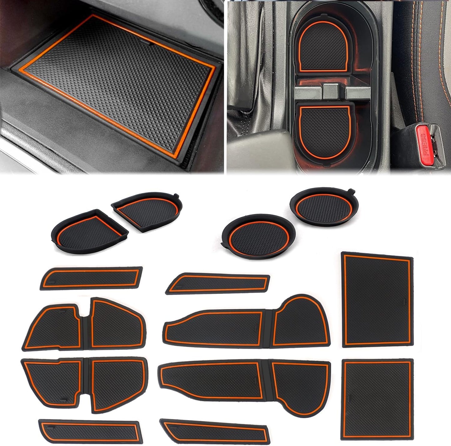 Insertos portavasos 3D para Subaru Crosstrek 18-23