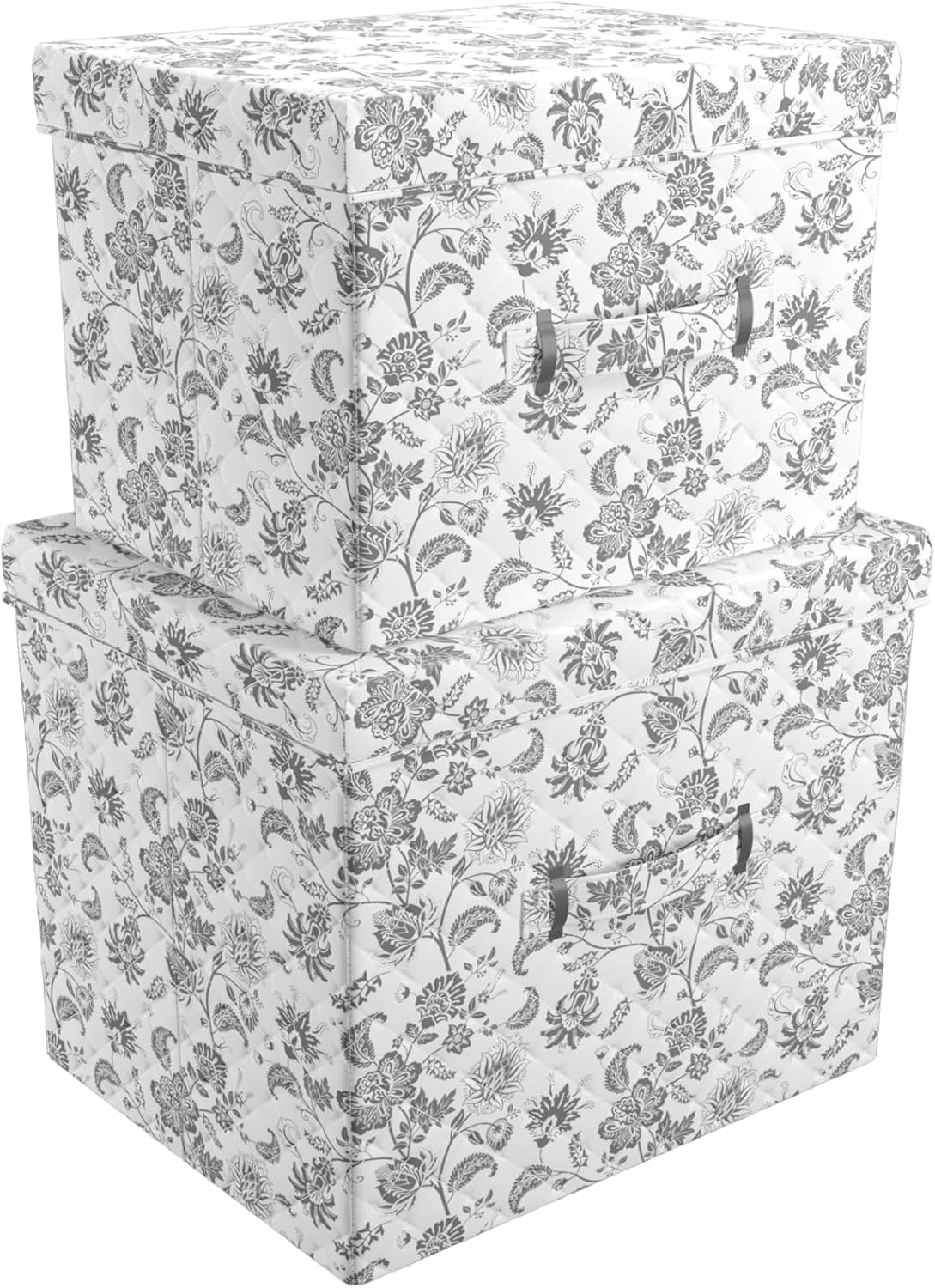Cajas decorativas plegables apilables con tapas diseño