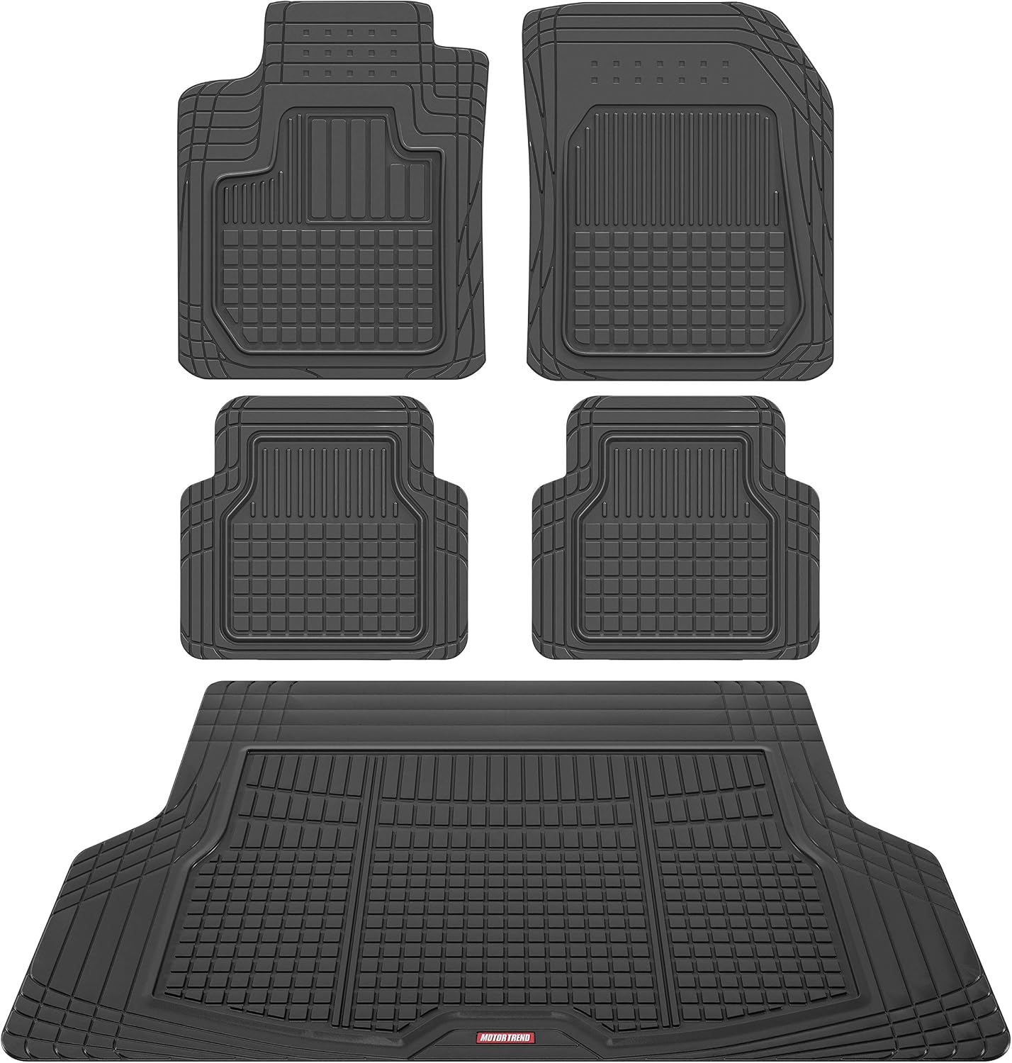 Alfombrillas goma para auto SUV camión con forro maletero