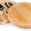 Set tablas de queso y charcutería madera parawood