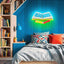 Letrero neón LED ajustable para decorar pared