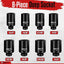 Set 8 Pzas Llaves Impacto Profundo SAE Acero CR-MO