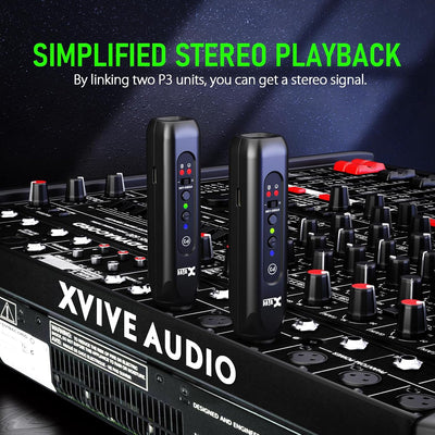 Receptor Bluetooth XLR P3D para Mezclador DJ