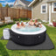 Estera hinchable bañera 85" 6mm EVA negro