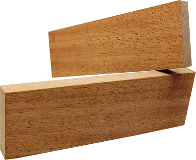 Escalas de Cuchillo de Caoba para Cocina con Mango de Madera