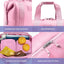 Bolsa almuerzo neopreno para mujer con kit comida y hielo XL