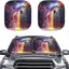 Parasol parabrisas plegable 2 Pzas para auto SUV