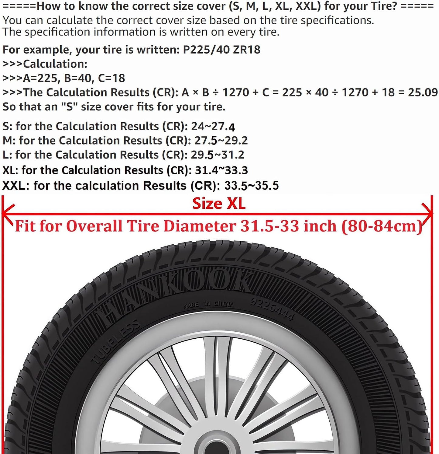 Cubierta neumático Jeep Wrangler Bronco XL 265/75R16