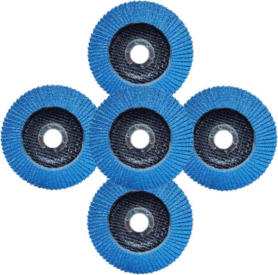 Disco solapa circonio 4.5 pulg 60 grano eje 7/8