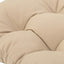 Cojín respaldo alto silla exterior 4uds beige/arena