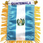 Banderas Guatemala para espejo retrovisor coche o hogar