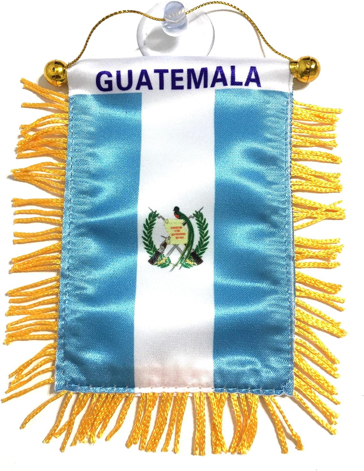 Banderas Guatemala para espejo retrovisor coche o hogar