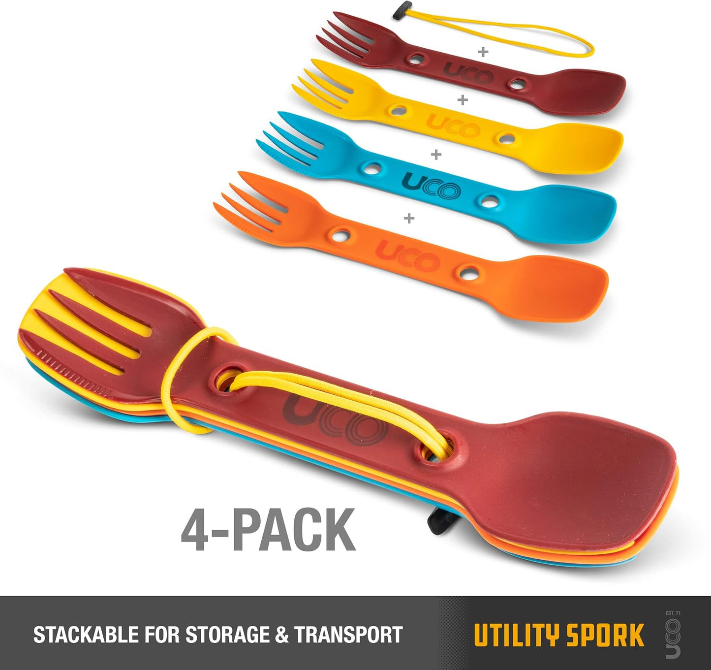 Spork 3en1 Cuchara-Tenedor-Cuchillo Camping