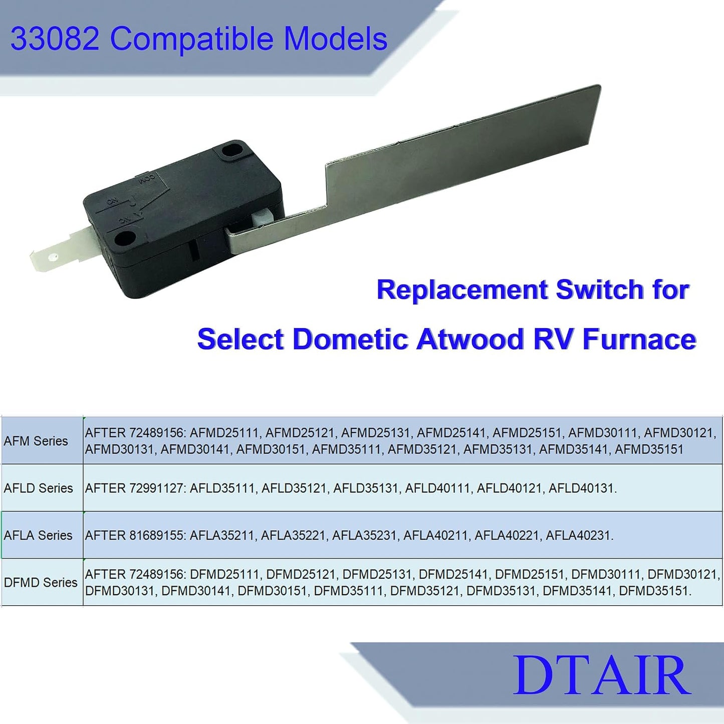 Interruptor vela repuesto horno Dometic Atwood RV set 2