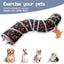 Túnel para gatos plegable laberinto interactivo