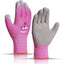 Guantes jardinería niños 3-5 años suave unicornio rosa