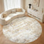Alfombra redonda lavable 8ft antiderrap para dormitorio