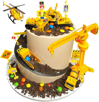 Set 21 Pzas Mini Vehículos Construcción Torre