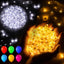 200 Pzas Luces LED Redondas para Globos Multicolor