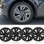 Fundas ruedas Tesla Model Y 19" negro mate 4pzas