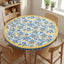 Mantel redondo ajustable elástico impermeable para mesa 36-56pulg