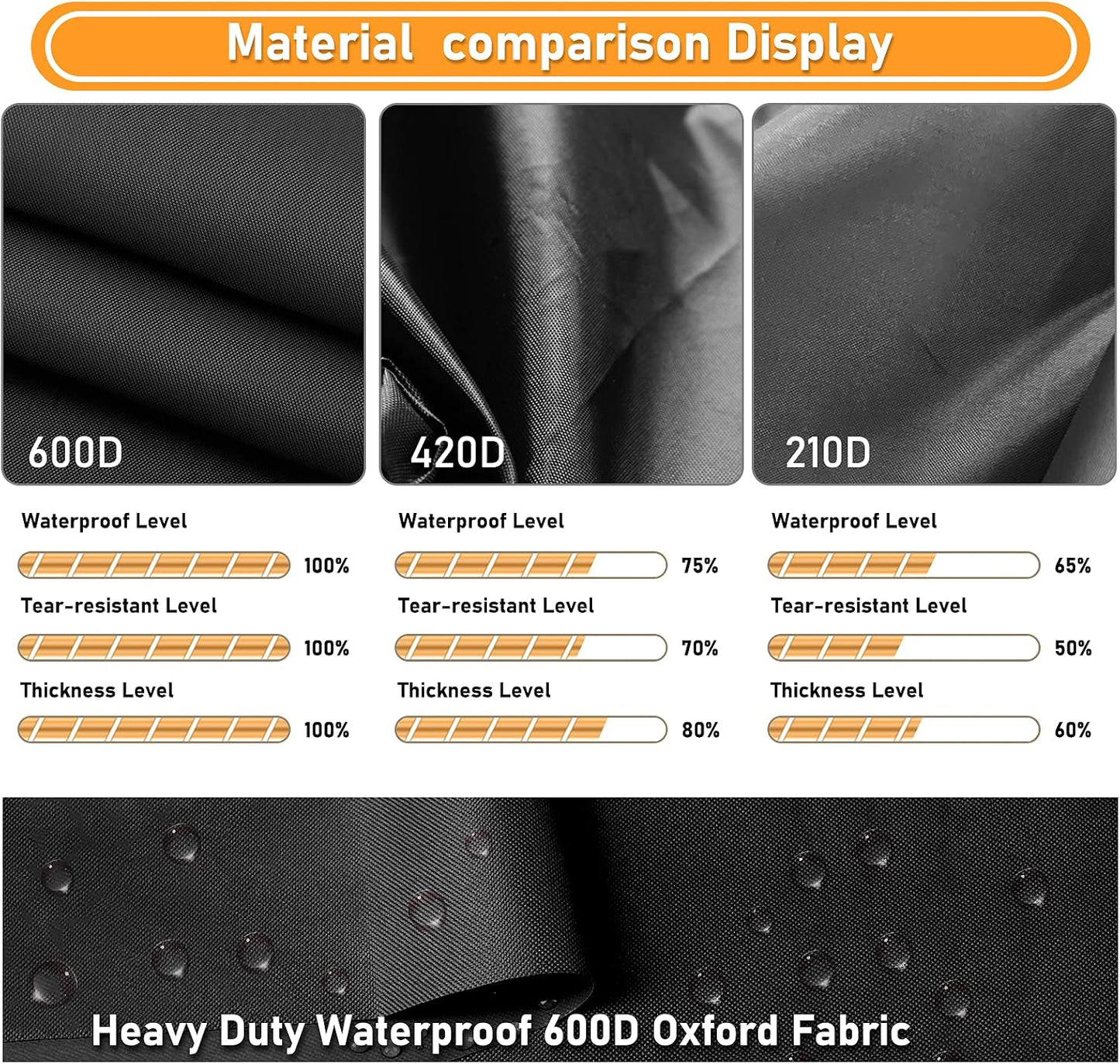 Funda sofá exterior impermeable 60x34x30"