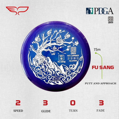 Putter PDGA Disc Golf 6.00-6.17oz Glaze Line profesional