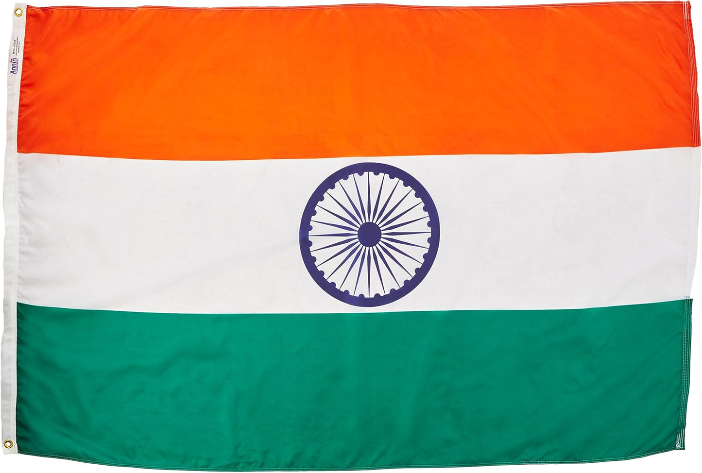 Bandera India 4x6ft diseño UN para Exterior y Eventos