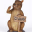 Letrero Squirrel Holding Go Away exclusivo