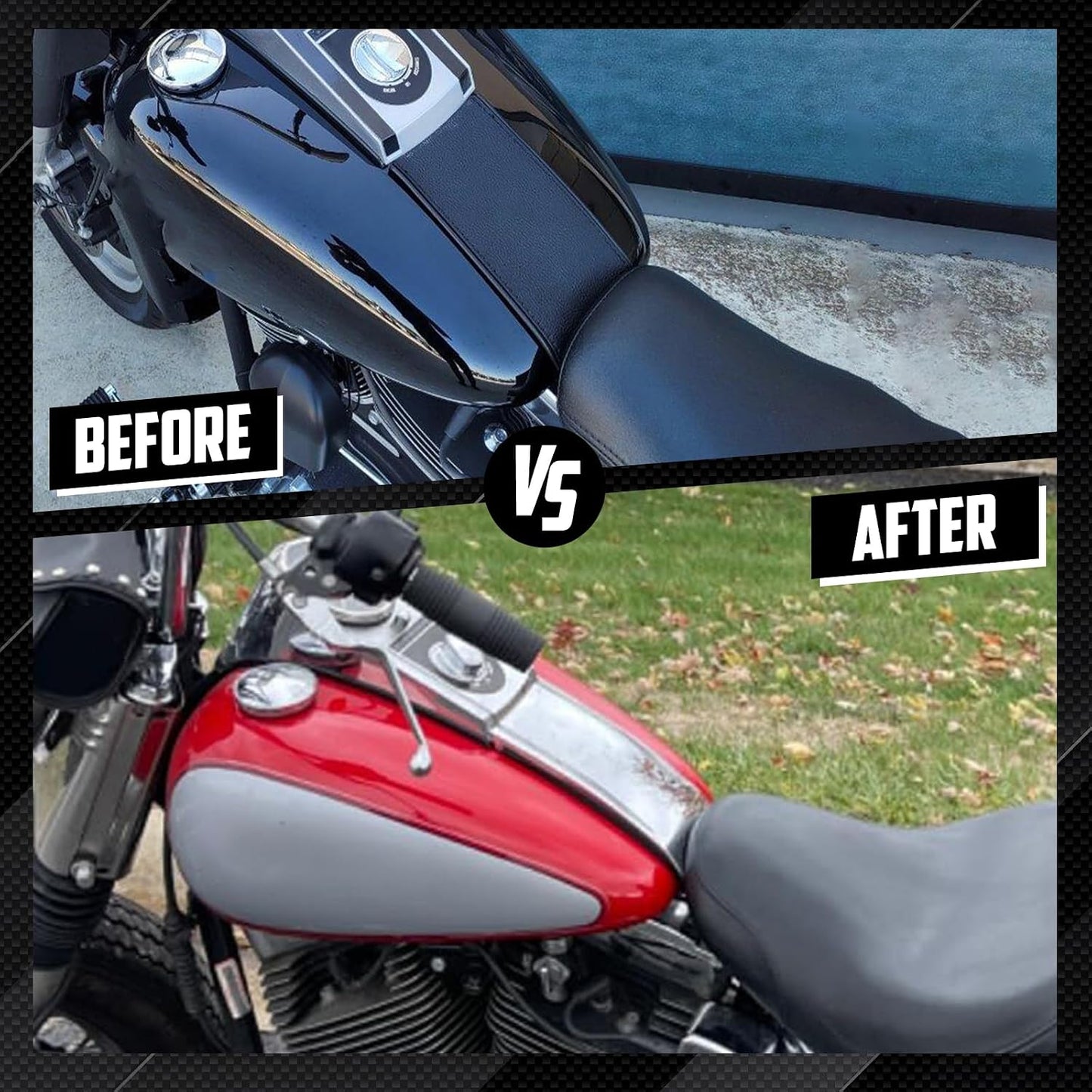 Extensión salpicadero tanque Harley Softail 2000-17 cromo