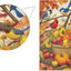 Bandera otoño doble cara 28x40pulg pájaros cardenales jardín