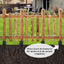 4 Pzas Anclajes poste cerca 4x4 pulg estacas metal negro