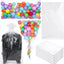 6 Bolsas Transporte Globos 98x59pulg Transparentes Cumpleaños Boda